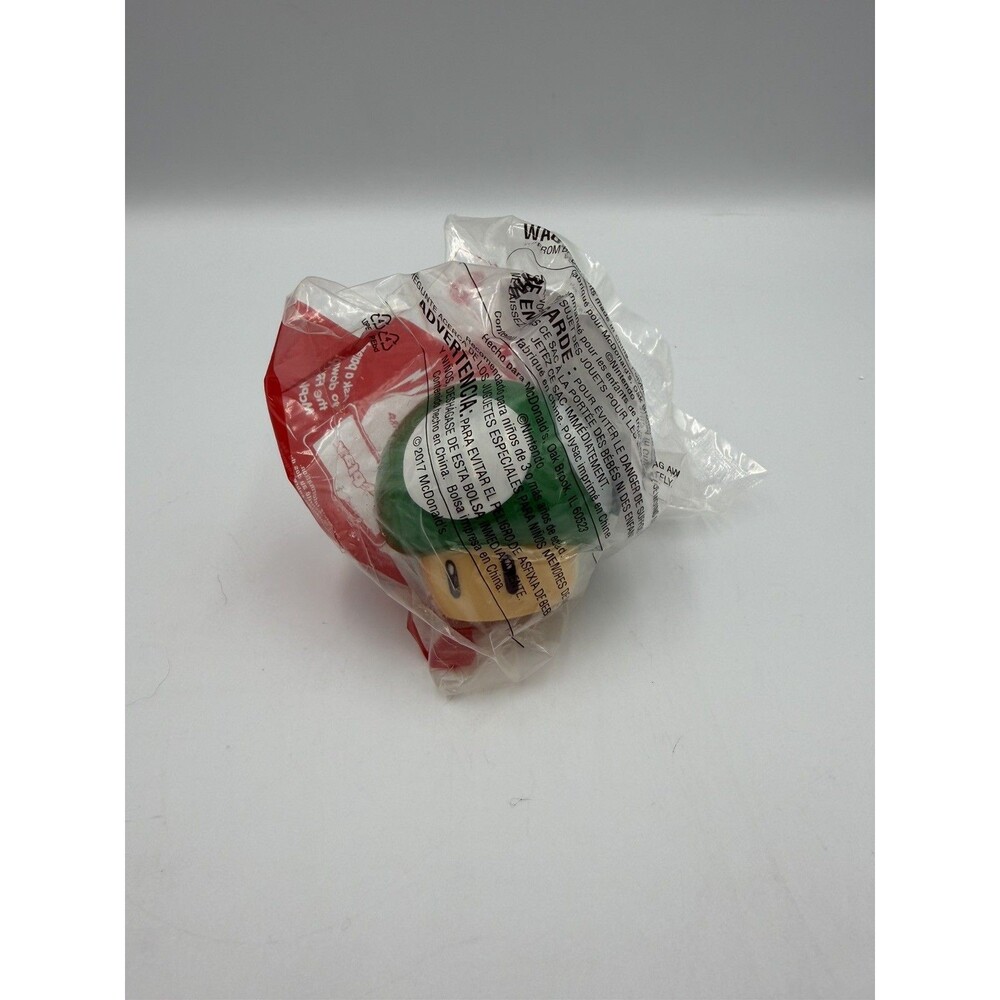 Vintage Super Mario 1-Up Green Mushroom #4 2017 McDonald's Happy Meal Toy NEW
